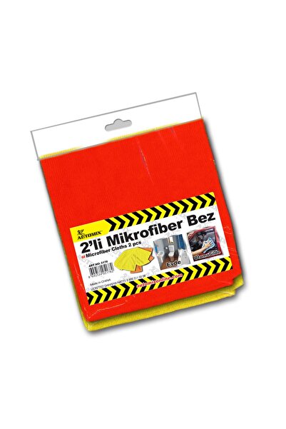 Automix 2'li Mikrofiber Temizlik Bezi