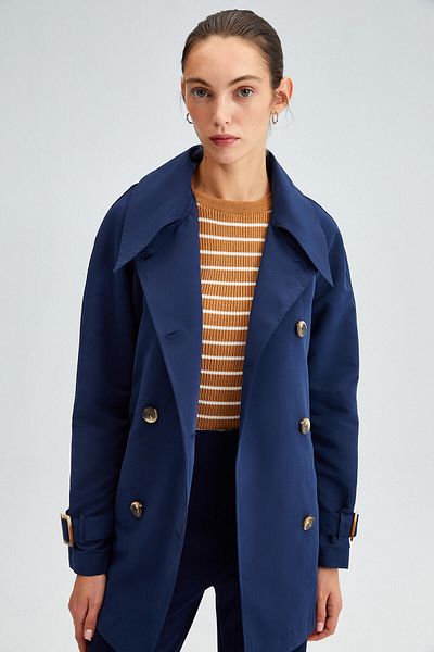 Touché Privé SZÉLES GALLÉRÚ TRENCH KABÁT