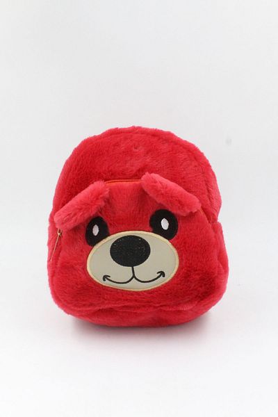 Chantaky 039 1151 Red Plush Teddy Bear Children's Backpack