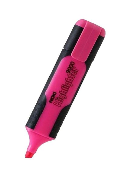 Artlantis Highlighter Mark Pen Pink Refillable 2 Pieces And Ink 30ml 1 Piece Highlighter Neon Pen