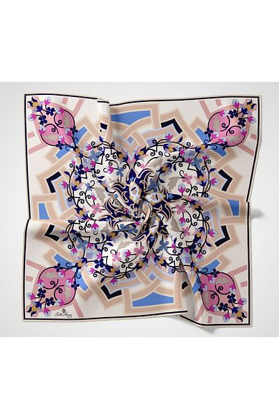 Silk Home Twill Polyester Scarf