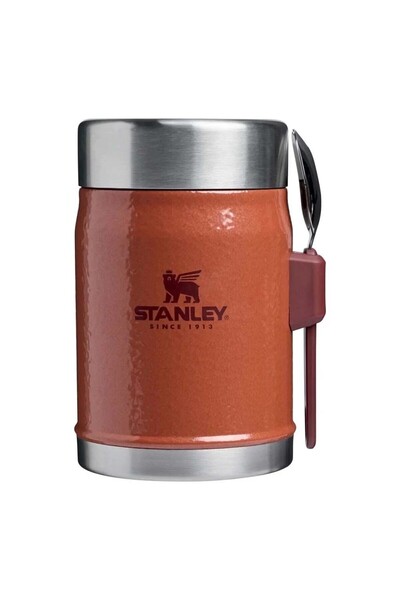 Stanley Klasik Paslanmaz Çelik Yemek Termosu Kaşıklı 0,40 LT - Hammertone Clay