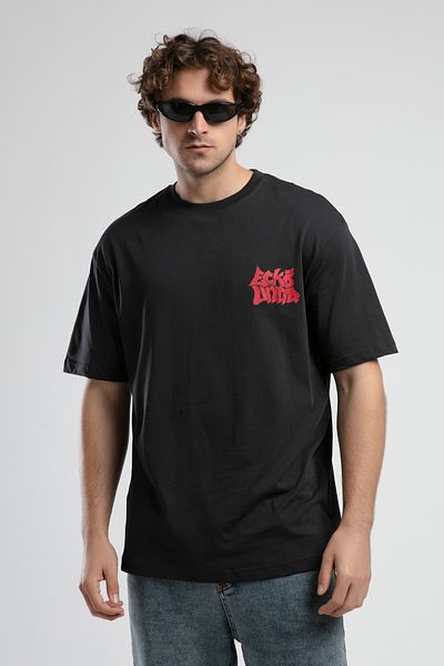 ECKO UNLTD Bryant Anthracite Crew Neck Oversize Men's Tshirt