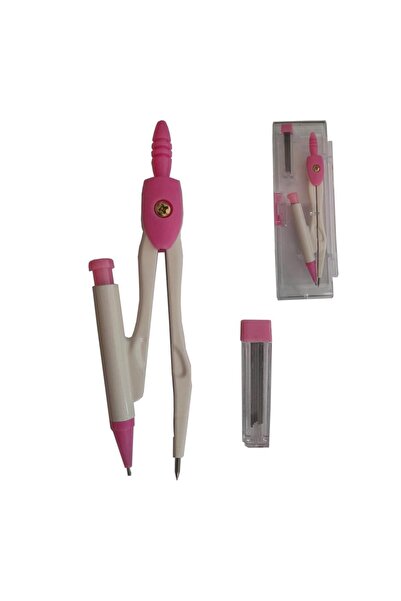 Artlantis Metal Compasses 0.7 with Tip Mechanical Pink 1 Pcs Student Technica...