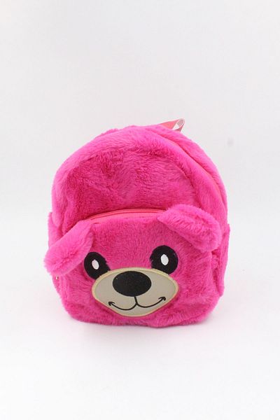 Chantaky 039 1151 Fuchsia Pink Plush Teddy Bear Children's Backpack