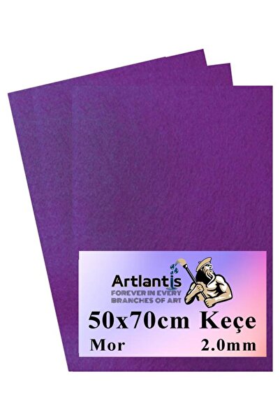Artlantis Purple Felt 50X70 cm 2.0 mm 3 Pieces Colorful Hobby Felt Handicraft...