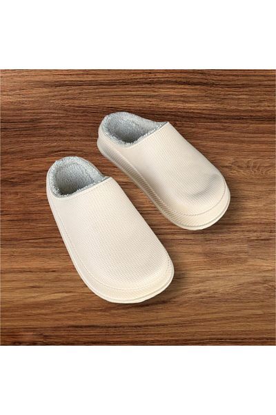 Sonimix unisex ελαφριές παντόφλες γραφείου με γούνα στο εσωτερικό της σόλας