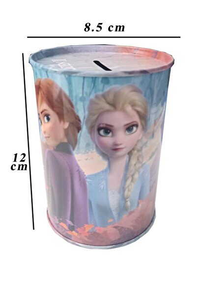 Dolphin Frozen Metal Kumbara Orta Boy Orjinal Lisanslı 1 Adet Karlar Ülkesi K...