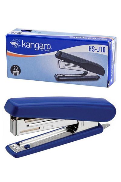 Kangaro Stapler Blue No:10 1 Piece Kangaro HS-J10 Stapling Machine Office Office School Student Small Size