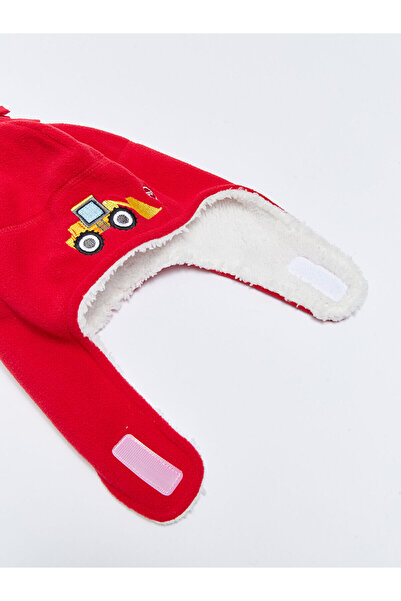 LC Waikiki Lcw vyšívaná fleecová chlapecká sněhová čepice