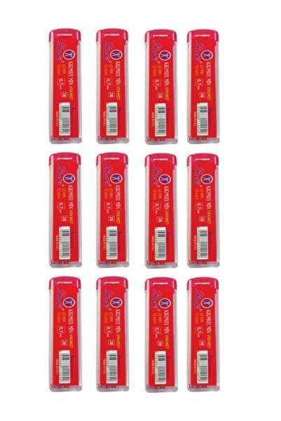 Masis Red Tip 0.7 Min 0.7 Tip 12 Pcs Red Tip 12 Pcs