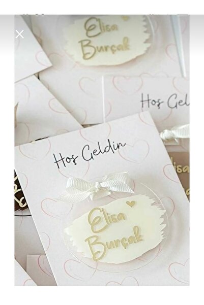 SHINY Pleksi Magnet - 20 adet Fiyonklu Pleksi Magnet Kişiye Özel Magnet Hediy...