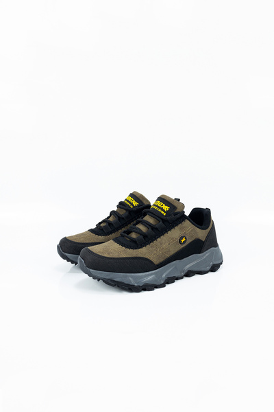 Awidox Genç Erkek Kahverengi Su Geçirmez Ortopedik Outdoor Ayakkabı