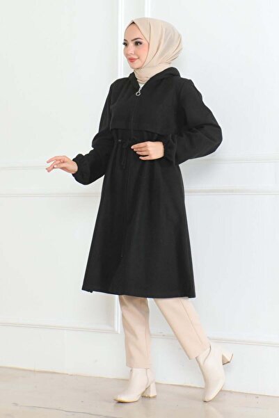 SGS Μαύρο αθλητικό παλτό