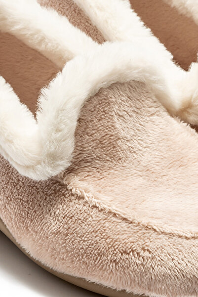 Twigy Comfy Kadın Ev Ayakkabısı Pudra 36/41