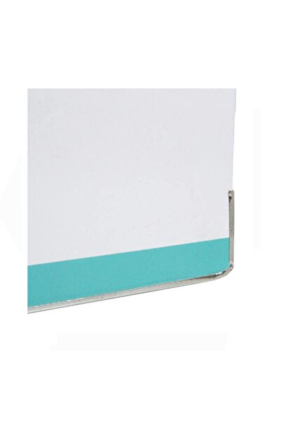 Noki Office Folder Turquoise Narrow Turquoise Office Folder with Rings 6 Pieces
