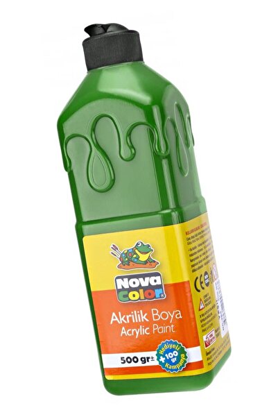 Nova Color Akrilik Boyası 500 Gr 1 Adet Su Bazlı Akrilik Boya Honi Sanatsal B...