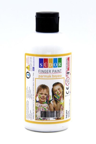 Artlantis Parmak Boyası 250 Gr 1 Adet Çocuklar İçin Yıkanabilir Parmak Boya S...