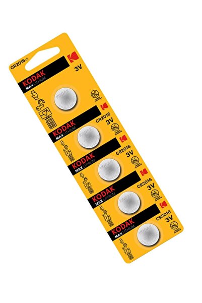 Kodak Pil Cr 2016 Baskül Pili Tartı Pili Terazi Bios Para Pili Kumanda Pili 1...