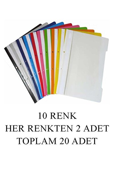 Artlantis Registrator sa kolutima 10 boja 20 komada Registrator sa kolutima A...