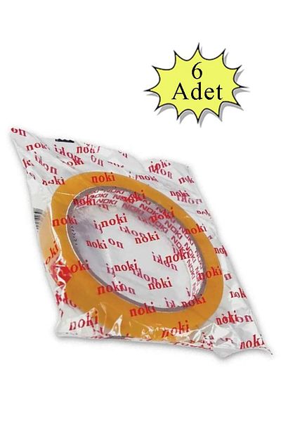 Noki 6 Pieces 12X66 Meters Red Money Tape Compatible with Selective Tone Machines