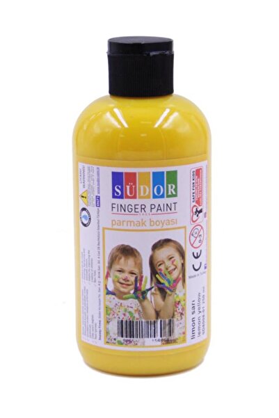 Artlantis Parmak Boyası 250 Gr 1 Adet Çocuklar İçin Yıkanabilir Parmak Boya S...