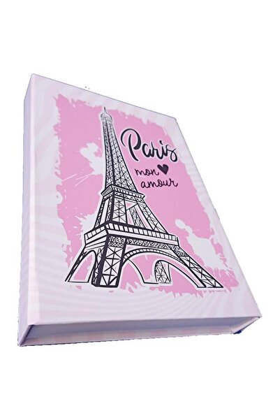 Artlantis Hatıra Defteri Kilitli Kız Modeli Günlük Defteri Paris Hediye Kutul...