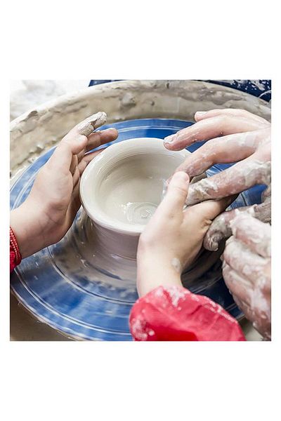 Artlantis Ceramic Plasticine Natural Clay 500 Gr White Clay Plasticine 1 Piece Ceramic Clay White Color Modeling Mud