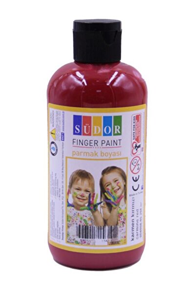 Artlantis Parmak Boyası 250 Gr 1 Adet Çocuklar İçin Yıkanabilir Parmak Boya S...