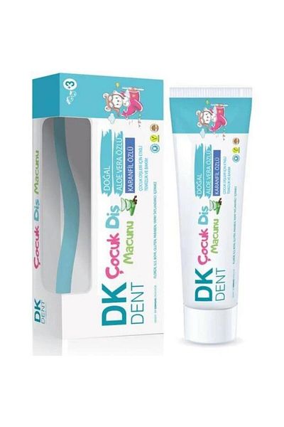 Dermokil Dent Dk Clove Extract Children's Toothpaste with Brush 50 ml Toothbrush