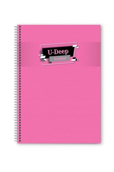 Umut Notebook A4 Spiral 60 Sheets Lined A4 Notebook with Rings 60 Sheets Lined