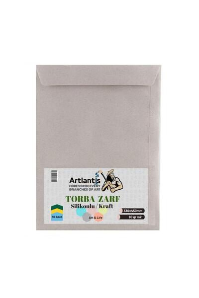 Artlantis Плик-торбичка 33x45 см Крафт 90 гр Силикон 50 бр. 1 опаковка 330*45...