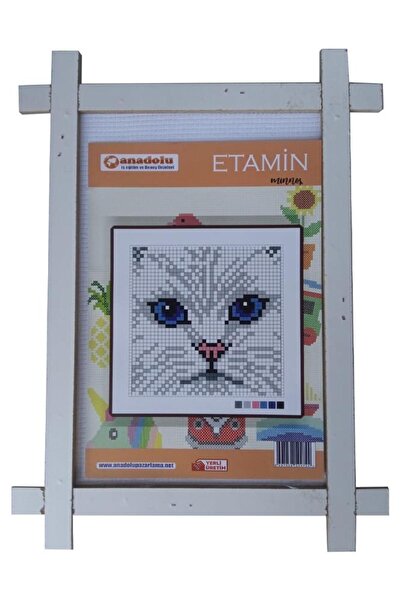 Artlantis Etamin Seti 23x30 cm 1 Paket Kaneviçe Seti Etamin Kiti Okul Hobi El...