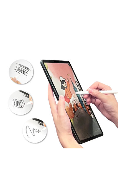 zore Huawei Honor Pad X9 11.5' Paper Feel Matte Compatible Davin Paper Like Tablet Screen Protector-Colorless