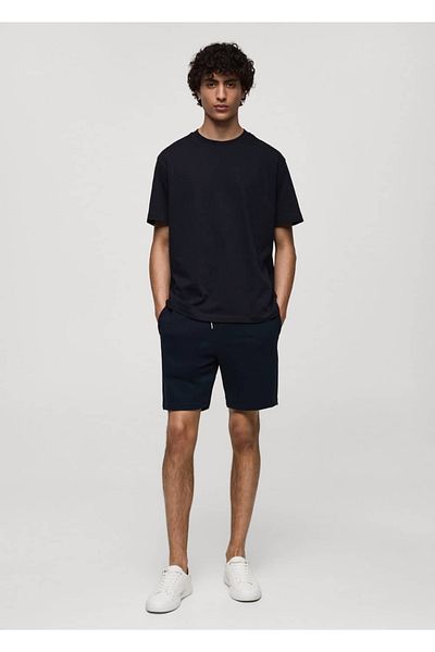 MANGO Man Jogger βαμβακερό σορτς jogger