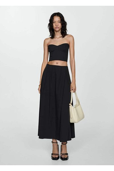 MANGO Woman Dlouhá sukně A-Line