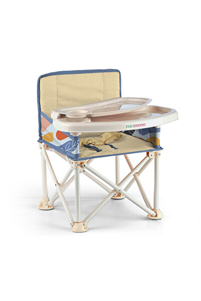Minimono Plus 0-4 Yaş Portatif Katlanır Yükseltici Mama Sandalyesi Bebek Çocuk Kamp Sandalyesi