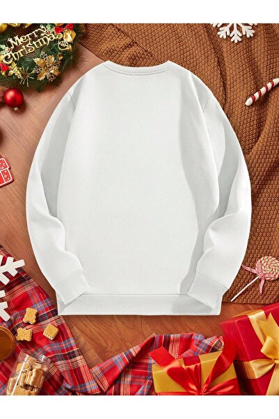 Vordevia Καλά Χριστούγεννα εμπριμέ φούτερ Oversize