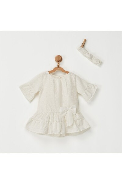 andywawa Ac22581 Baby Dress Set Dress Band Set Stylish Girl