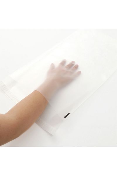 BossPack Frosted Transparent Cargo Bag (45X55 5 cm) Pocketless Cargo Bag (50 Pieces)