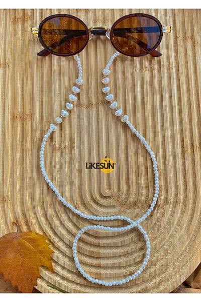 LiKESUN Lina Glasses Strap Eyeglasses Lanyard Antique Glasses Chain