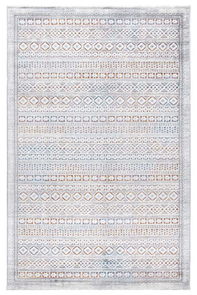 Efor Halı Paradise Beyaz Mavi Halı Yumuşak Oturma Odası Salon Çocuk Odası Mutfak Halısı M0145