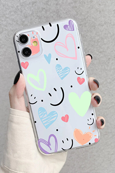 3GEN CASE حافظة سيليكون شفافة متوافقة مع هاتف آيفون 11