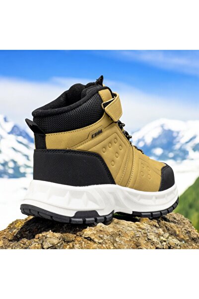 JOJO KIDS unisex çocuk dağcı botu , su geçirmez , kaymaz taban , cırtlı bot