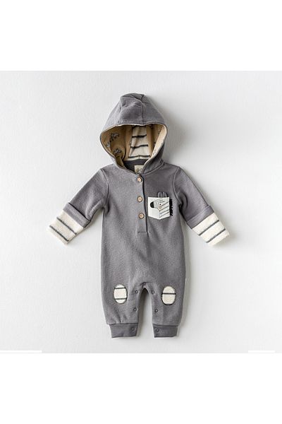 andywawa Little Zebra Baby Boy Jumpsuit