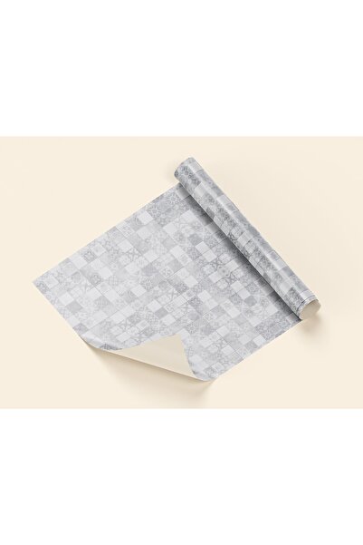 DEGE HOME Mutfak Tezgah Arası Desenli Yapışkanlı Folyo 65x200 cm
