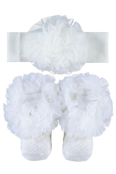 Minidamla Mini Damla Kokoş Hair Band Socks