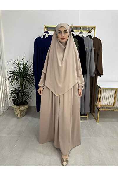 erasra class Ferace & Abaya Sufle Esarp and Robe Belted Dress Set. Suitable f...