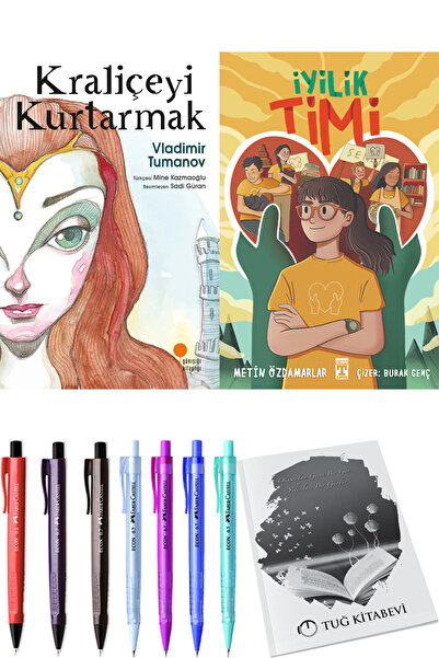 Günışığı Kitaplığı İyilik Timi ve Kraliçeyi Kurtarmak 2li Set + Hediyeli