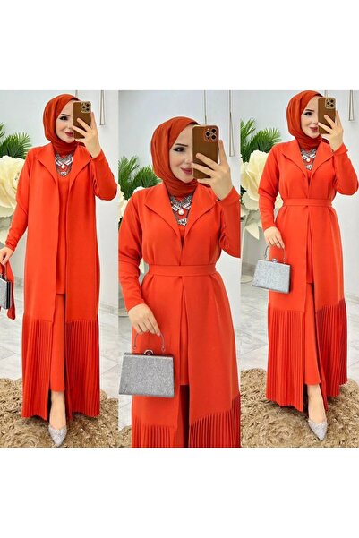 İSM BUTİK Üçlü pantolonlu takım elbise